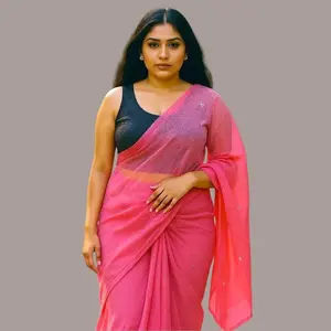 Paisley Decor Handcrafted Silk Boho Crop Top - Elegant Fusion Fashion in Adjustable Size 38, 100% Premium Silk, Bra-Fitted Design, Versatile Styling for All Seasons