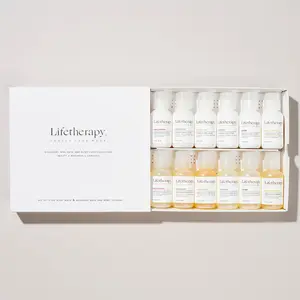 Lifetherapy Discovery Mini Bath & Body Gift Set – Travel-Size Luxury Fragrances - 12 Piece Set