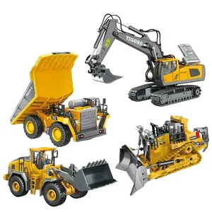 Remote control engineering vehicle series, excavators, shovels, sand trucks, etc., suitable for children over 6 years old, suitable as Christmas, Halloween, birthday gifts