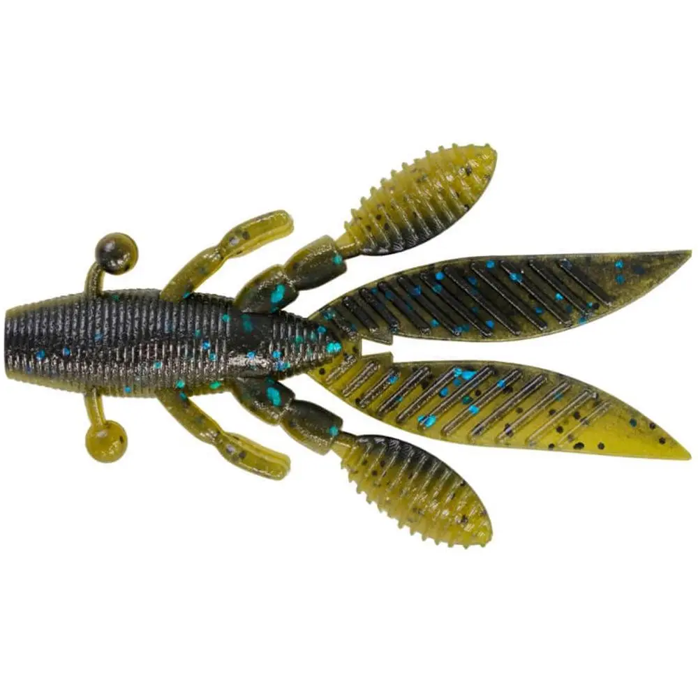 Yamamoto Baits Flappin' Hog Soft Plastic Creature Bait, Fishing Lures for Carolina Rig, Texas Rig, Pitching Flip, Three Appendages