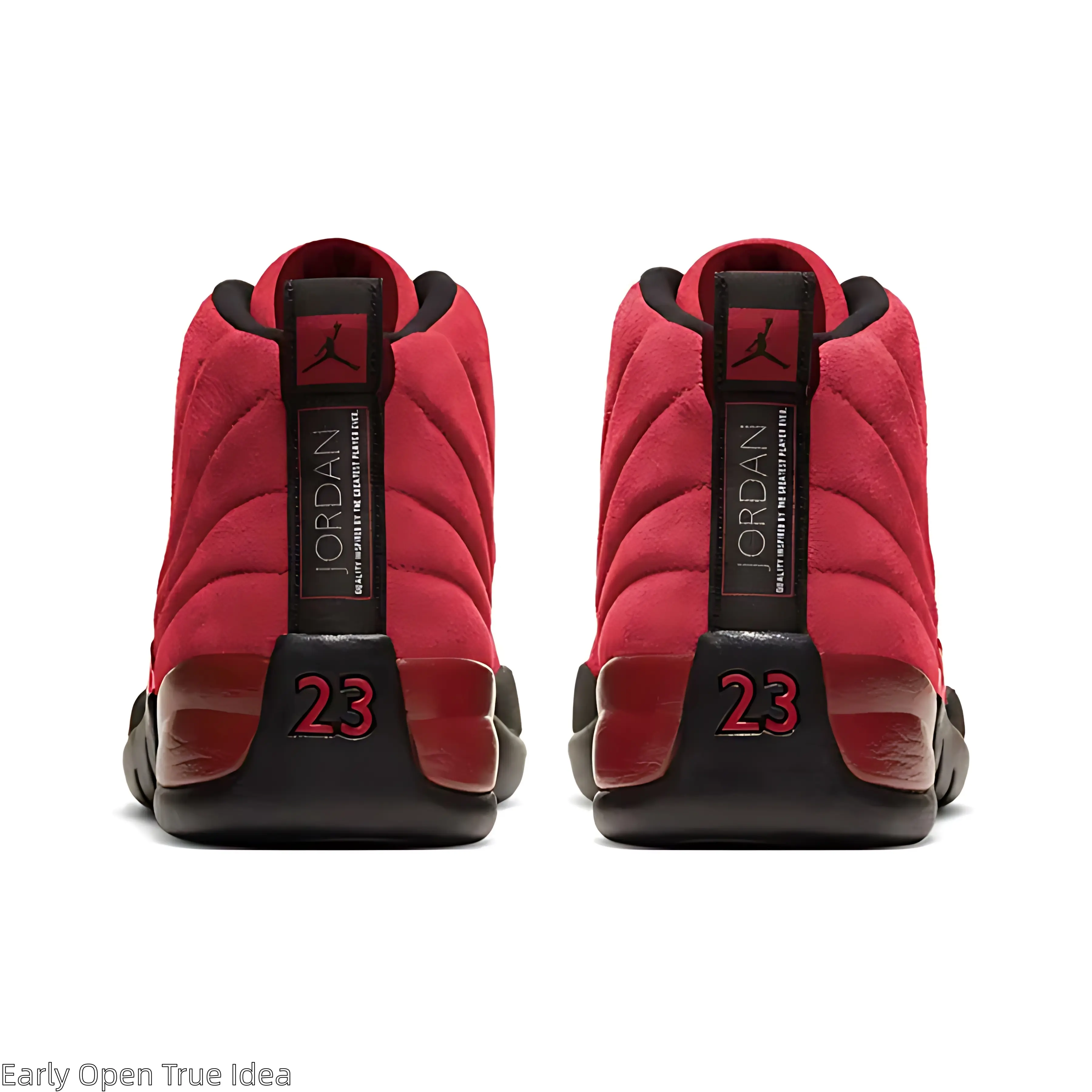 High Top Suede Leather Red Black Unisex Vintage Basketball Shoes Brand New Sealed with Original Shoe Box Durable Outdoor Athletic Sneakers Trendy Streetwear Daily Footwear