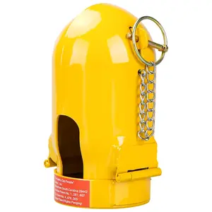 Gas Cylinder Regulator Protector Safety Cap Fine Thread 3-1/8 x 11| High  gas cylinder safety cap| Fall-Proof Design| Protect Argon/Nitrogen High- Gas Cylinder Valves and Regulators