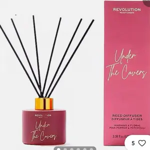 Luxury Scented Reed Diffusers by Revolution Under The Covers Warming &Floral PinkPepper &Patchouli #.38 oz.