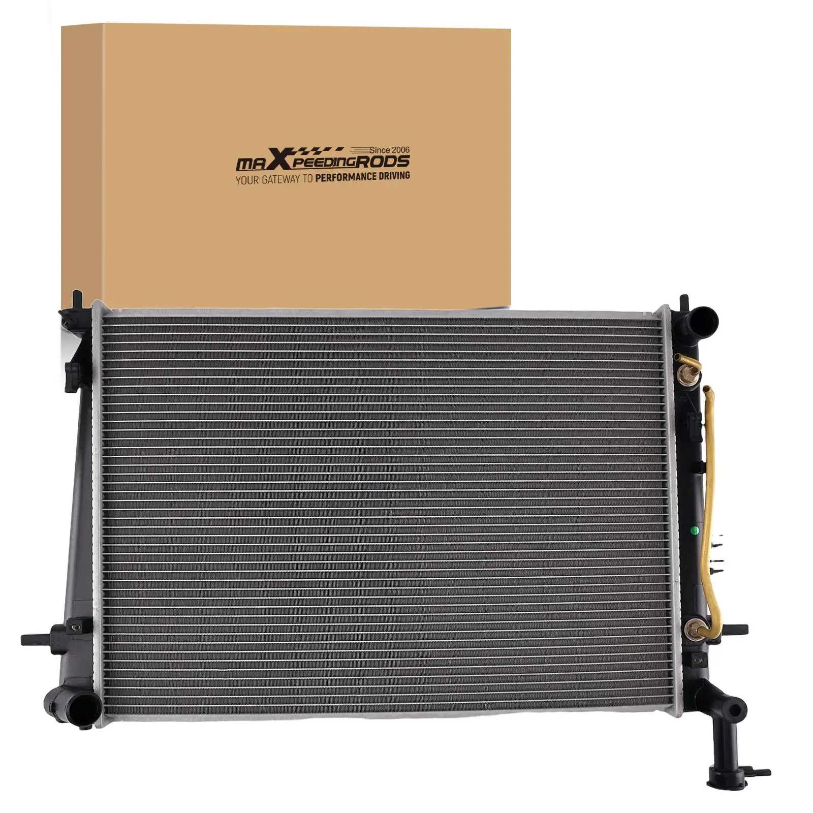 Aluminum Engine Radiator compatible for Kia Sportage 2.0L compatible for FWD 2007-2010 13077
