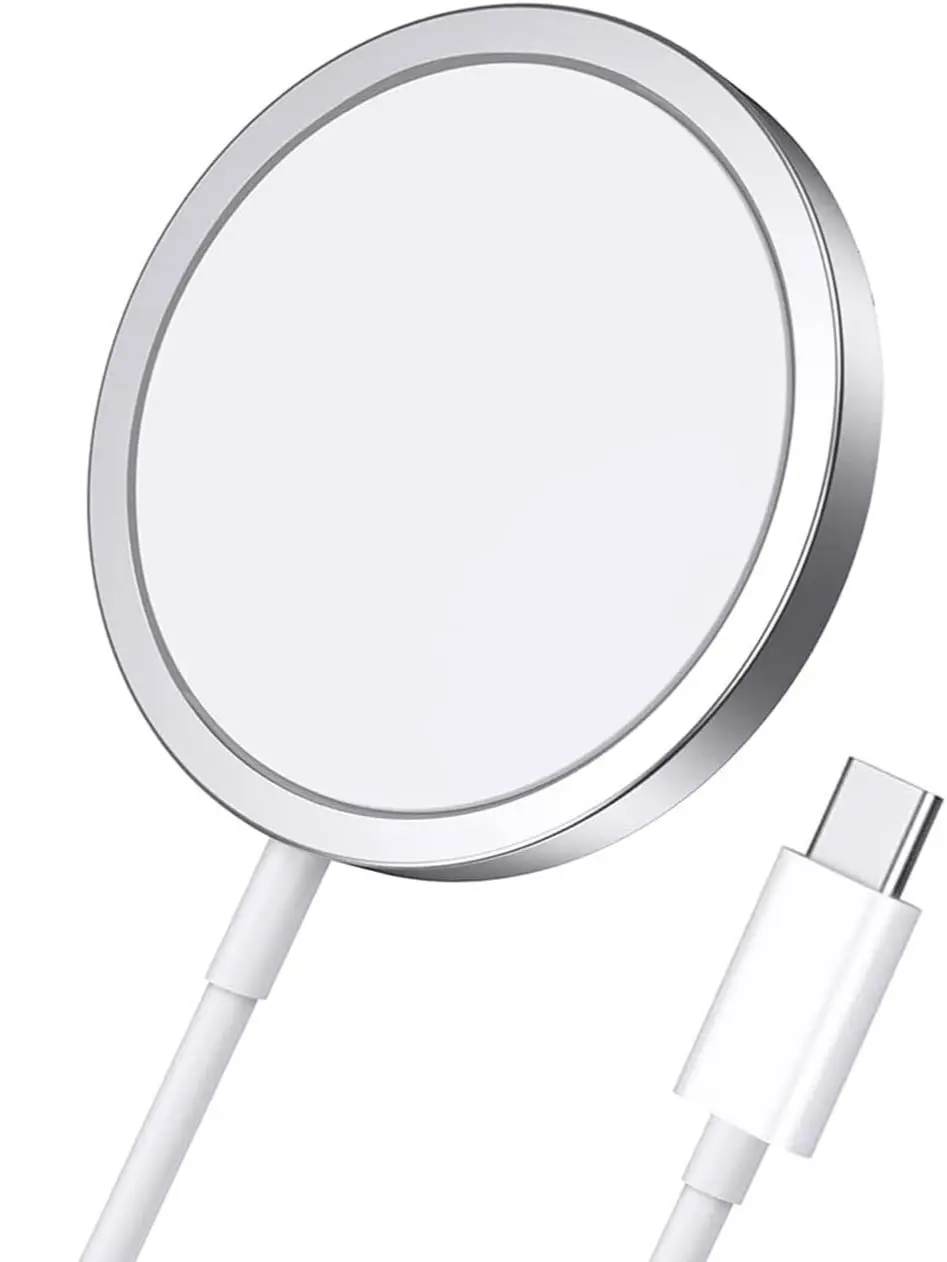 MFI Certified MagSafe Charger (Latest Version) - 15W Magnetic Wireless Charger with 3.3ft USB-C Fast Charging Cable, Compatible with iPhone 15/15 Pro Max/16/16 Pro/16 Pro Max