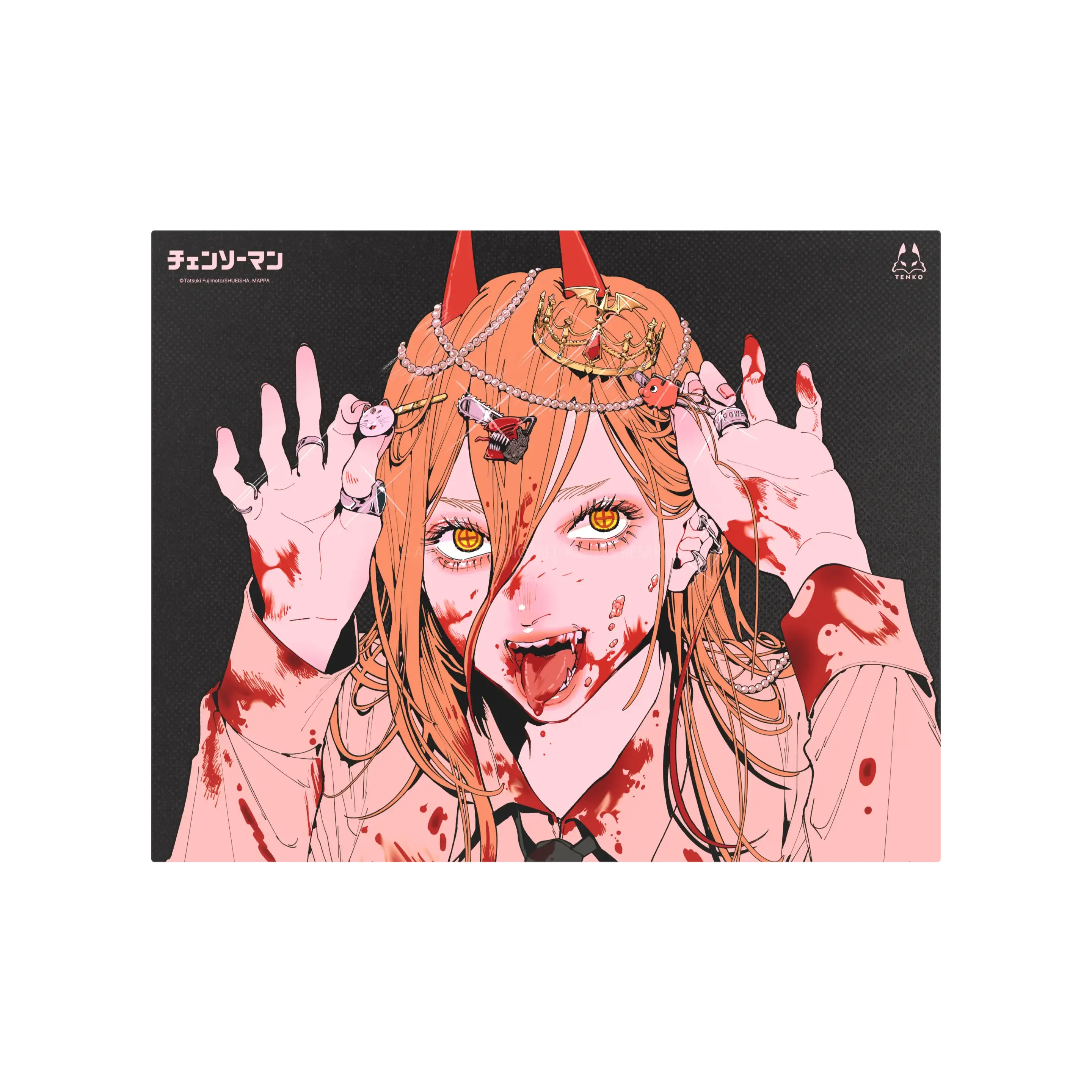 CHAINSAW MAN COLLECTION - LUNAR SPEED Glass Pad