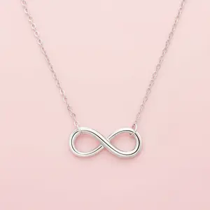 Sterling Silver Infinity Necklace