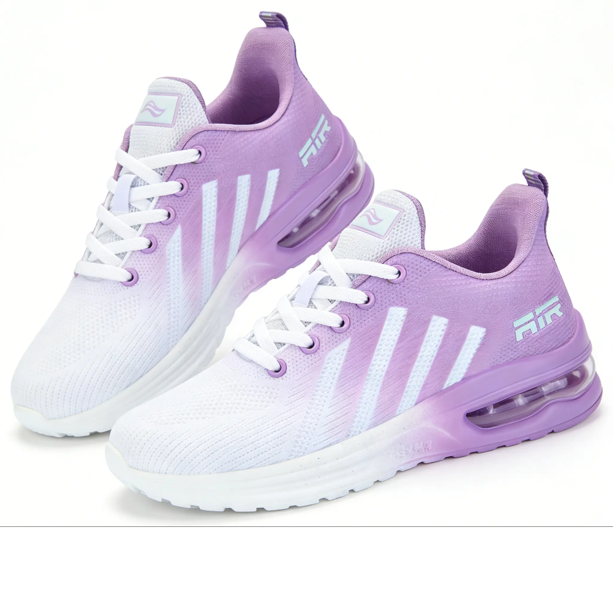 LAMINCOA Women's Shoes - Ladies Sneakers, Casual Jogging & Sporty Running Shoes with Air Cushion, Non-Slip Sole, Purple Mesh Upper, Soft Lining, Removable Sockliner for Gym, Walking, Workout, Casual Jogging Shoes, Gym Shoes