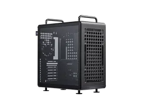 Cooler Master QUBE 540 High-Airflow ATX Mid-Tower Case, 415mm GPU Clearance Max, Designed Ready RTX 5090|RX 9070 XT, Tempered Glass, Modular & Customizable Design, Reversible I/O Panel - Stardust Iron