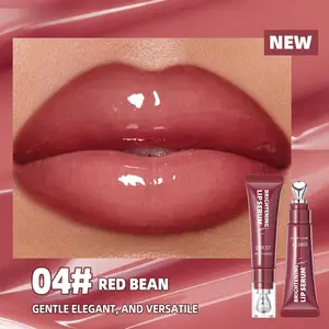 Moisturizing Lip Lotion Essence Volumizing Lip Glaze Women's Moisturizing and Moisturizing Natural Lip Gloss Hydrating Lip Gloss Lipstick Plumping Lip Gloss Lip Glossy