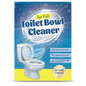 Toilet Cleaner Powder - Fast Foaming Formula for Spotless Hygiene & Powerful Stain Removal - 120g Bowl Cleaner