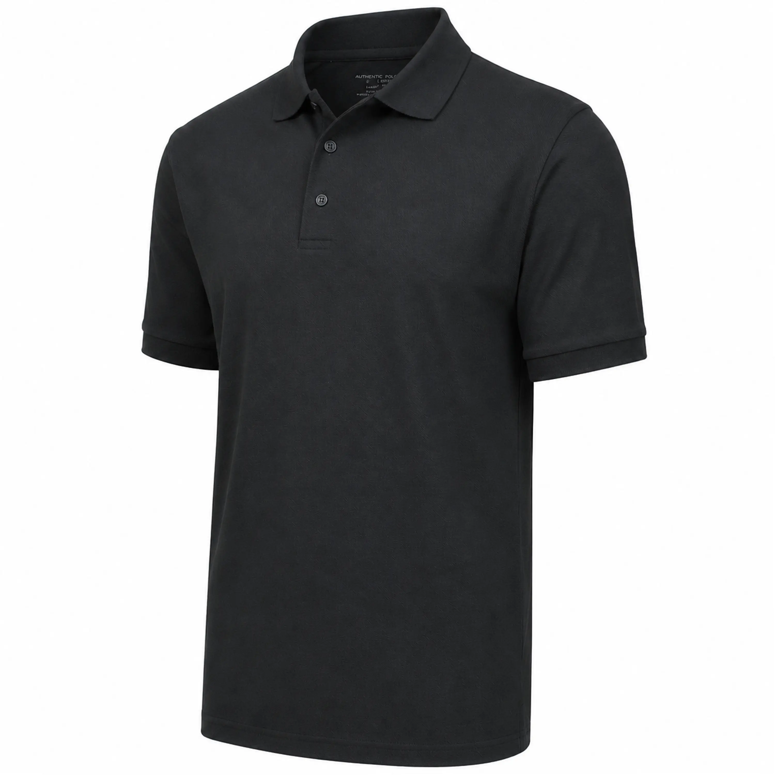 Men's Single Short Sleeve Classic Pique Polo Shirt