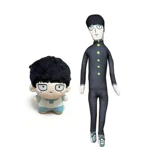 Mob 100 Plush Doll Abstract Toy Dimple Kageyama Shigeo Figure Reigen Arataka plushies cute soft Design DIY keychain pendant Gift