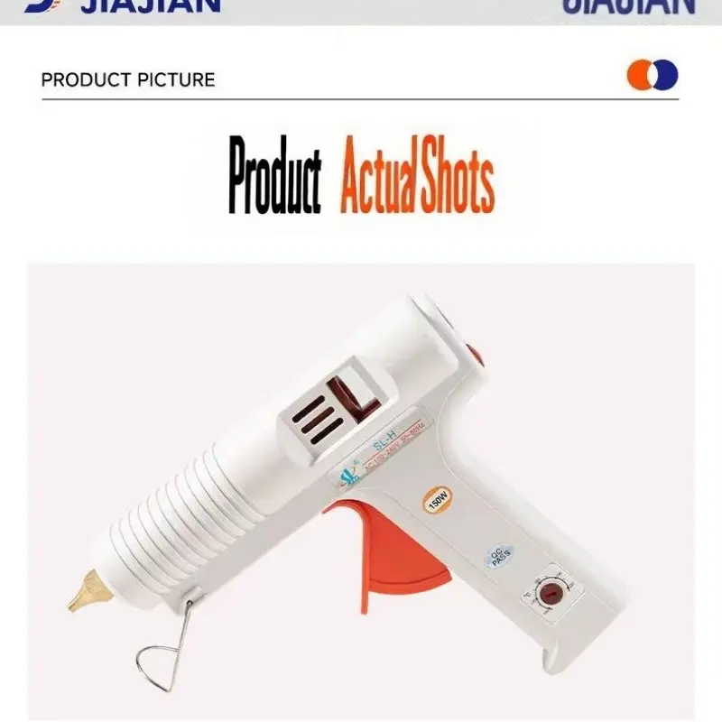 Salede Hot Melt Glue Gun 120w, High Power Adhesive Tool for DIY Crafts, Home Repairs, Office Supplies, Efficient Heating