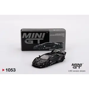 **LIMIT 2** MiniGT 1:64 Lamborghini LB-Silhouette Works Murcielago GT Evo Black #1053