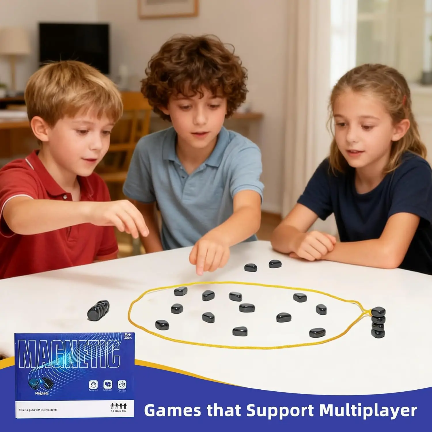 Magnetic Chess TikTok hit game great for kids & adults perfect for family game nights & get-togethers，cultivate children's concentration and logic.