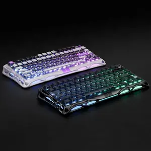 GravaStar Mercury V75 75% HE Gaming Keyboard Tri-Mode Semi-Aluminum Hot-Swap RGB Backlit Rapid Trigger With Hall Effect