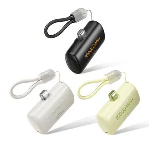 10000mAh mini portable charger Power Bank for phone,22.5W Fast Charger with 3-Output and Digital Display, Lightweight and Compact.mini travel products,portable chargers,tiktok shop deals
