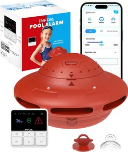 Inflva Smart Pool Alarm with WiFi & App Connectivity Real-Time Alerts LED Monitoring for Inground & Above Ground Pools Housewarming Gift for Pool Owners outdoorfun