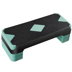 SUPERDEAL Portable Aerobic Step Platform Fitness Stepper with 4 Risers for Home Workout Equipment,summerwins
