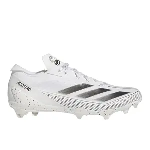 adidas Mens Adizero Electric Football Sneakers Shoes - Black, White adidas Mens Adizero Electric Football Sneakers Shoes - Black, White