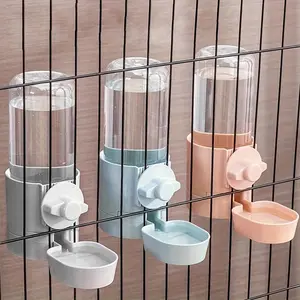 1Pc automatic dispensing pet feeder, hanging water bottle and bird feeding container, thermoplastic polyester bird cage feeding accessories, Bird Supplies