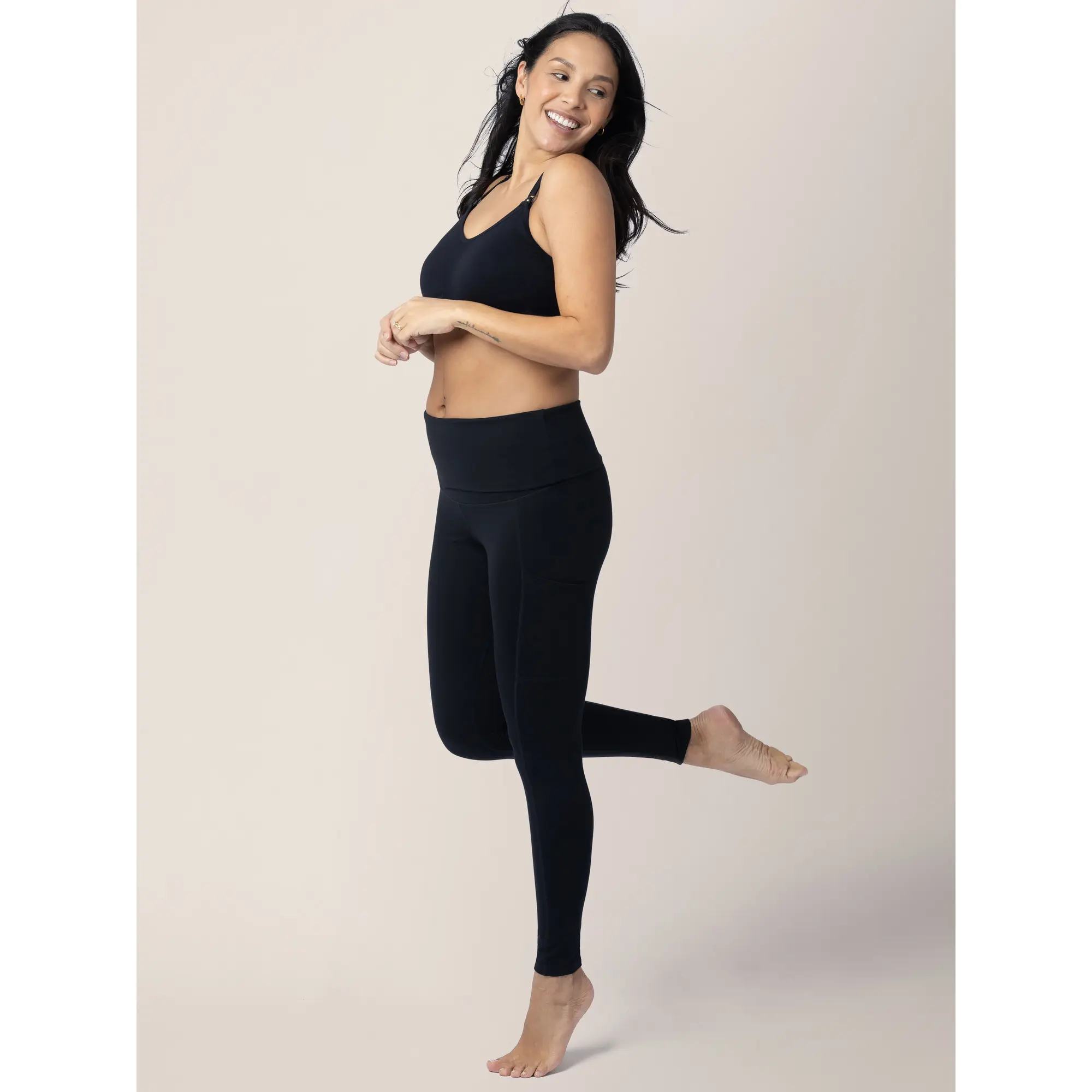 Louisa Maternity & Postpartum Legging | Black