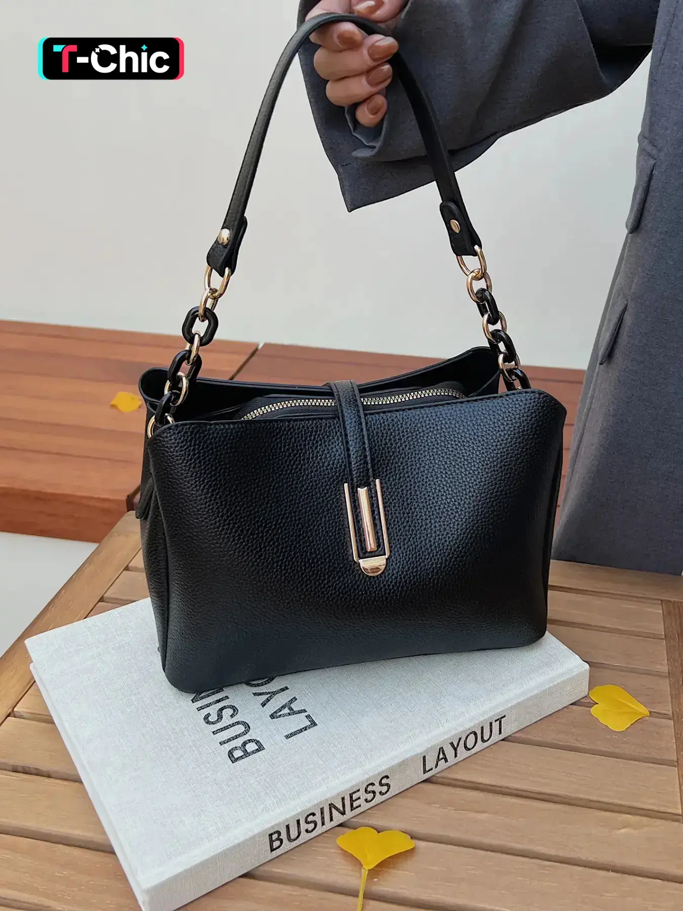 Women's Burgundy PU Leather, Multi-Pocket Fashionable Crossbody Shoulder Bag, Pu Tote Satchel, Office Commuting Shopping Gift Use, Stylish Versatile Bag, Elegant Bags