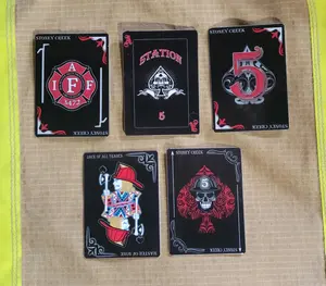 Firefighter Helmet Card: Our Black Series, Heavy Duty Helmet Band or Magnet Option Available. Great Christmas Gift for your firefighter.