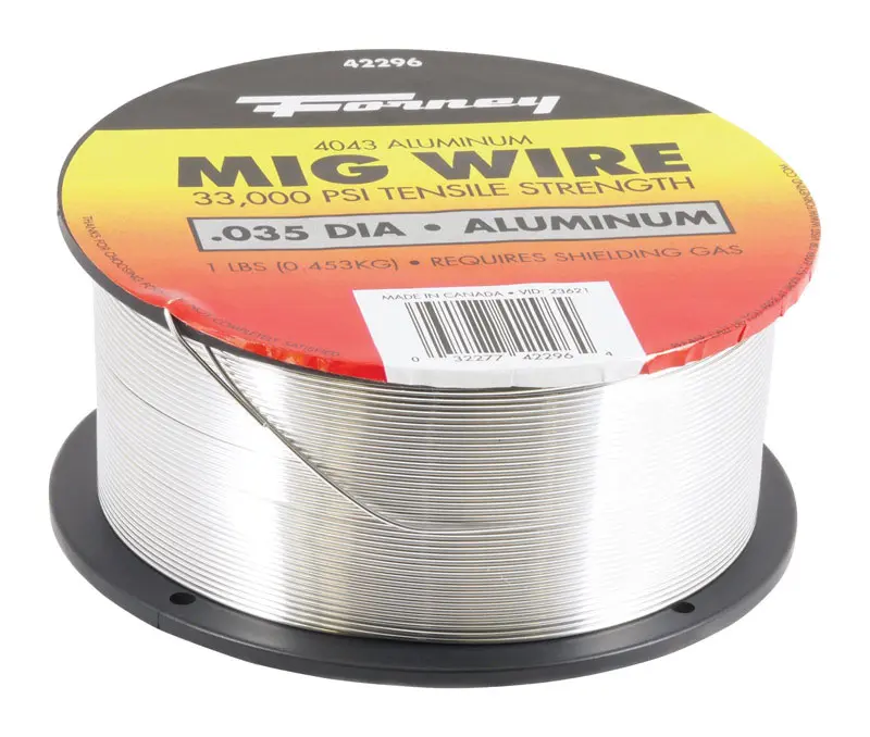 212 MAIN Forney 2610269 0.035 in. Dia. Aluminum MIG Welding Wire, Aluminum Wire for Home Repair