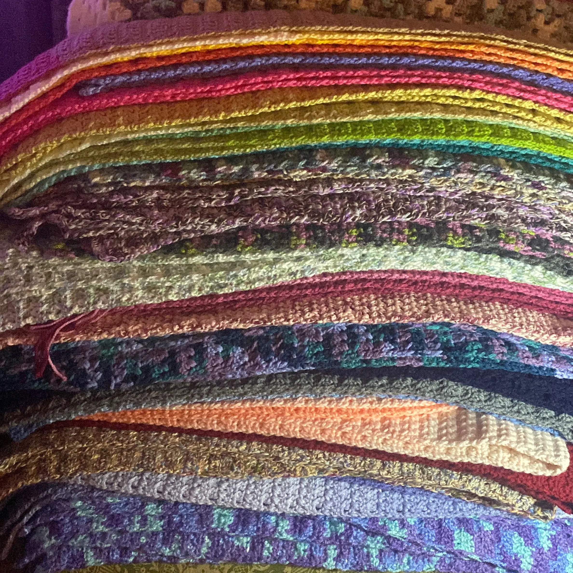 Crochet scarf
