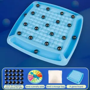 New Chess Game，Fun Family Games for Adult 30pcs Chess，Game for 2-4 players，Chess Board