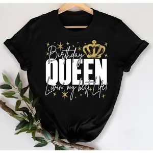 Birthday Queen Shirt,Birthday Queen,Birthday Tshirt,Birthday Gifts,Birthday Women T-Shirt,Graphic Clothing,Birthday Party Shirt,Party Gifts