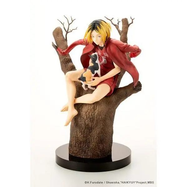 Kotobukiya Haikyu!! ARTFX J Kenma Kozume Elegant Art Toy Vinyl Figure, Collectible Statue for Haikyu!! Fans (Must-Have Collectibles Item)