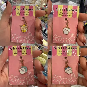 Metal Animal Pendant Charm, Cute Rabbit Cat Hamster Cartoon Design, Keychain Accessory Kawaii Bag Decoration, Perfect Gift for Friends