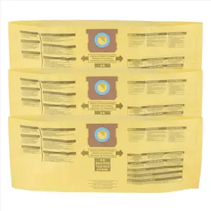 3 Pack Type H 9067100 Vacuum Filter Bags Replacement for Shop Vac 5-8 Gallon Vacuums,Replace Part 90671 9067100