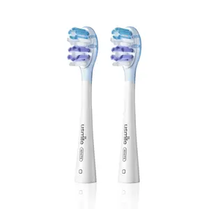 usmile Replacement Brush Heads for Y10 Pro/P10 Pro/P20 Pro, Patented Shock Absorption and Air Cushion, Compatible to usmile Toothbrush, 2-Pack
