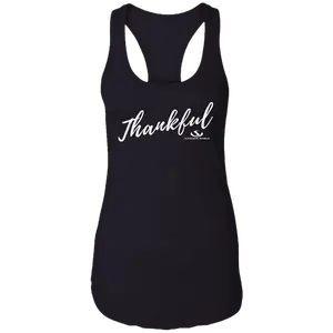 THANKFUL  Ladies Ideal Racerback Tank