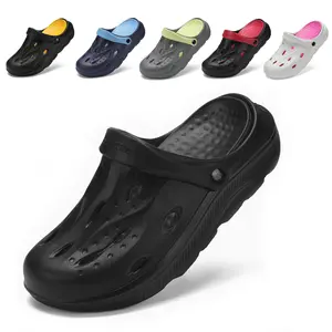Unisex Casual Hollow Out Design Clogs 2026 New Style Comfortable Breathable Clog Shoes for Men and Women Student Fashion Summer Beach Vacation Unique Sandals Flip Flop Waterproof Slippers