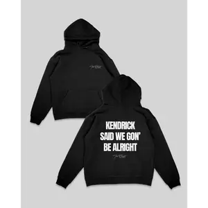 Kendrick Said Black Hoodie