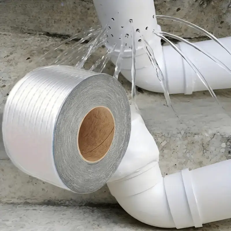 1 roll of 3M waterproof butyl sealing tape, high viscosity polymer rubber tape, weather resistance, strong adhesion, very suitable for repairing cracks and leaks in roof walls and pipelines, household outdoor sealing and fixing tape