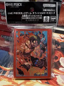 Portgas D. Ace 60 Count Deck Sleeves One Piece TCG