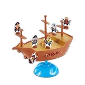 Pirate Balance Boat Desktop Game, Tabletop Games, Strategy Board Game, Kids Fun Parent-Child Interactive Toy, Ideal Family Gathering Entertainment Gift