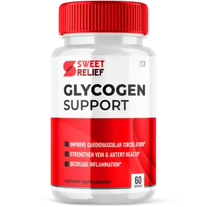 Sweet Relief Glycogen Support Blood Vessel Supplement - Made with Natural Ingredients for Health and Wellness - 60 Capsules per Bottle