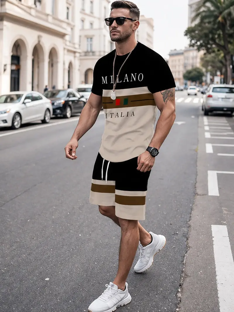 Dior shorts set men - TikTok Shop