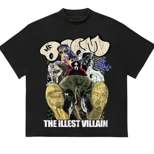 MF DOOM Inspired Graphic Shirt – Hellxcity Rap Streetwear T-Shirt