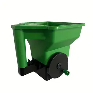 Hand- Push Manual Lawn Seed Spreaders & Fertilizer Applicator - Heavy-Duty Portable Seed Dispenser with Even Distribution for Grass, Weed, Soil Fertilization - Ideal for Garden, Lawn Care, Small Farms (No)