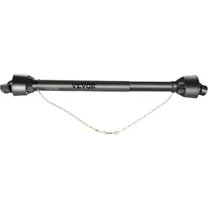 fathersdaygift  VEVOR PTO Shaft, 1-3/8 PTO Drive Shaft, 6 Spline End and Round Implement End PTO Driveline Shaft, Series 4 Tractor PTO Shaft, 51-75 Brush Hog PTO Shaft, for Finish Mower, Rotary CutterVEVOR Super Brand Day