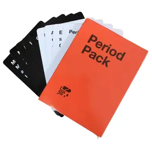 Mini Box "Period Pack" 30 Cards Portable Pocket Halloween Christmas Holiday Essential Tabletop Party Conversation Card Game Cards Set