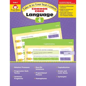 Take It to Your Seat Language Centers, Grade 4